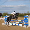 Duchess of Eydon at horse first show jumping competition